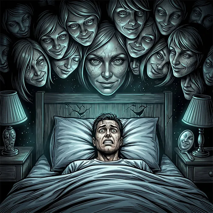 The Ones Who Lean In - Supernatural Paranormal Mystery Story Cover Art